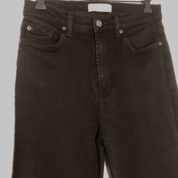 7 For All Mankind Luxe Vintage Black Jeans - Size 28 - Picture 4 of 9